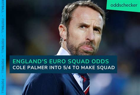 To make england squad odds Cole Palmer given 44% chance in England Squad Odds for Euro 2024